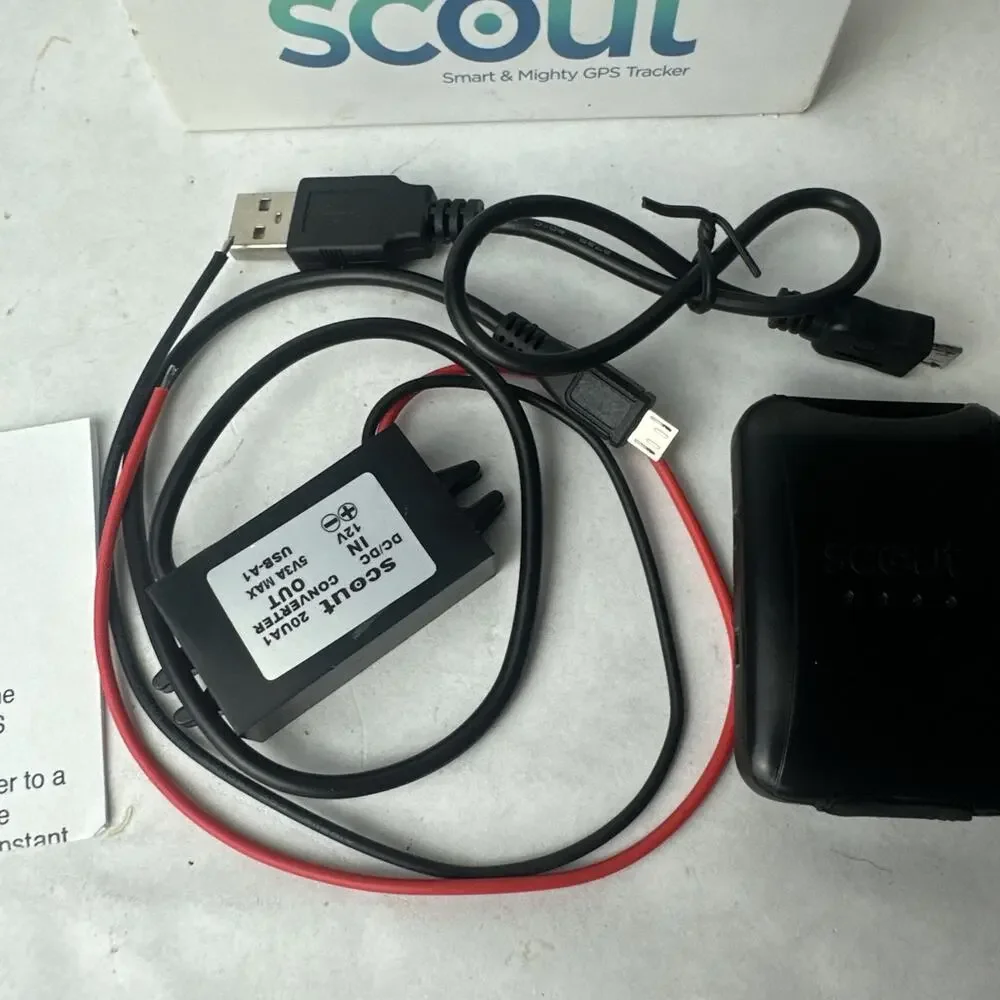 SCOUT GPS Tracker Black